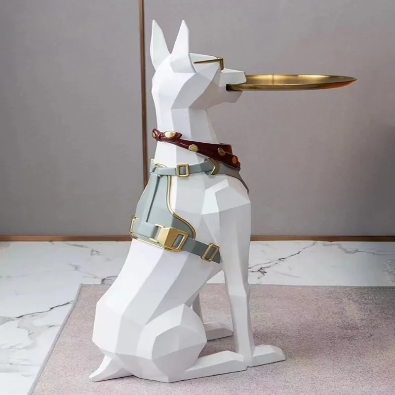 29cm-Resin-Doberman-Tray-Statue-Decor-Storage-Organizer-for-Living-Room-Unique-Gift-for-Dog-Lovers-5