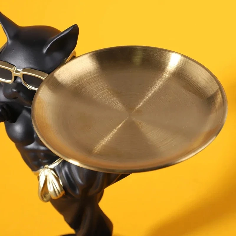 Karate-Bulldog-Storage-Box-Resin-Animal-Organizer-Statue-Kung-Fu-Dog-Figurine-Unique-Gift-for-Pet-5