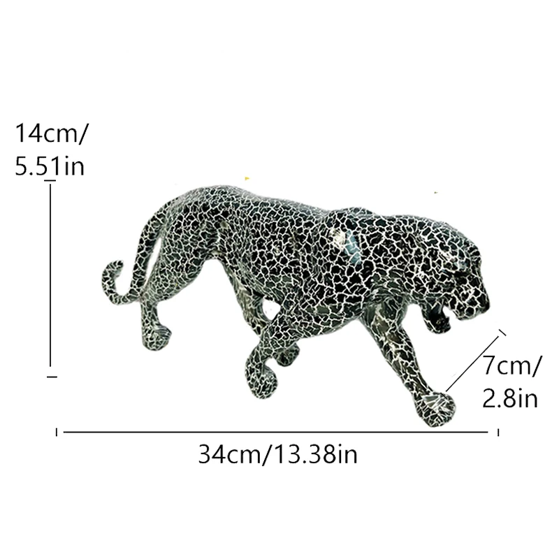 Leopard-Statue-Resin-Pantther-Sculpture-Collectible-Cheetah-Figurine-Modern-Home-Office-Decor-for-Living-Room-Tabletop-5