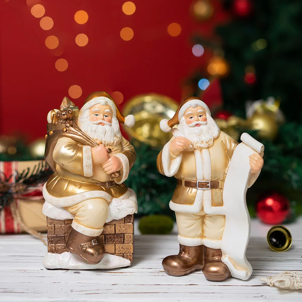 Santa-Claus-Statue-Resin-Craft-for-Christmas-Decor-Festive-Home-Garden-Ornament-Perfect-Holiday-Gift-Xmas-3
